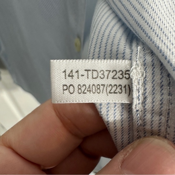 Tommy Bahama Island Modern Fit button front shirt, contrast trim, XXL - Picture 9 of 14